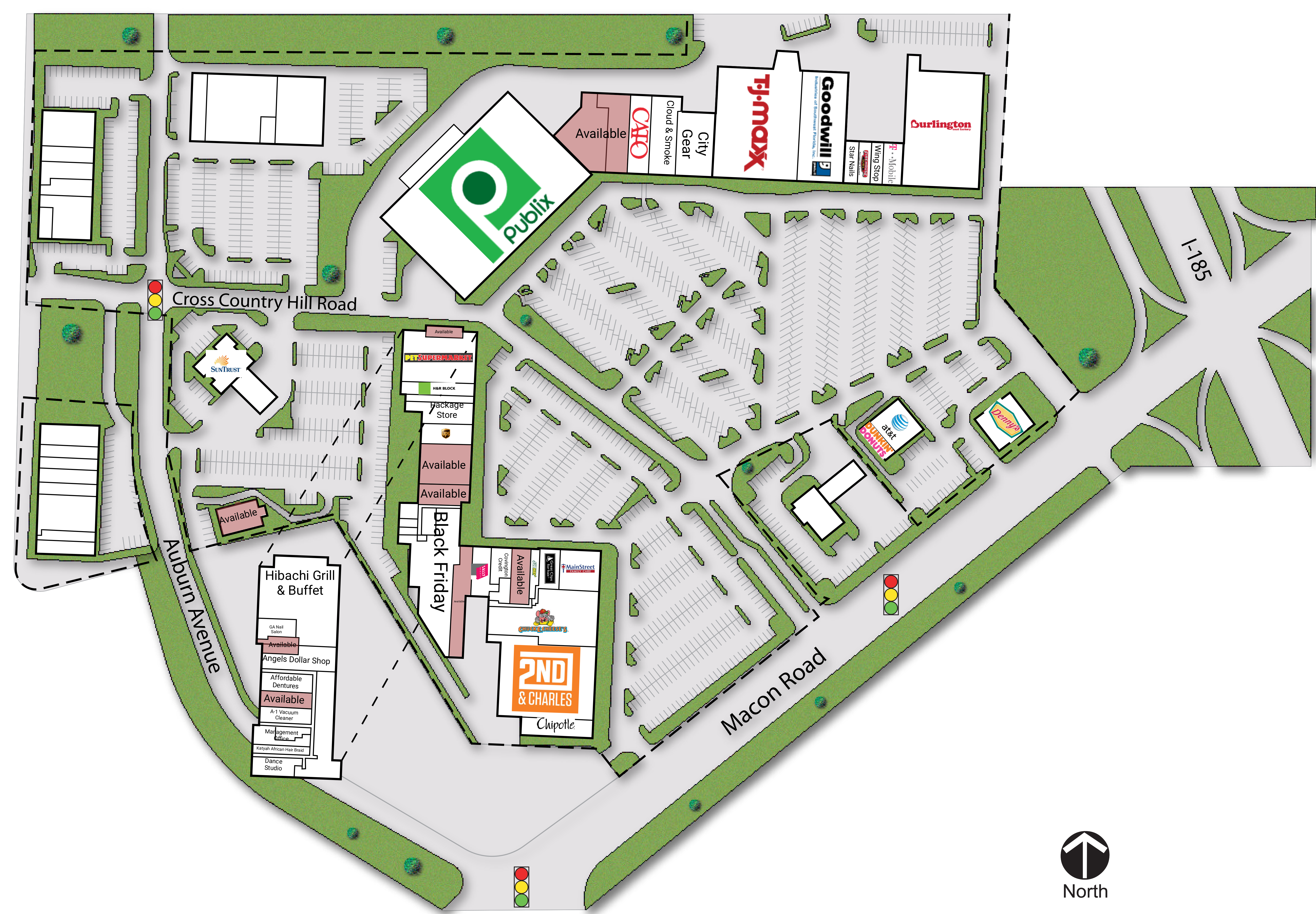 Columbus Ga Cross Country Plaza Retail Space For Lease Coro Realty Advisors