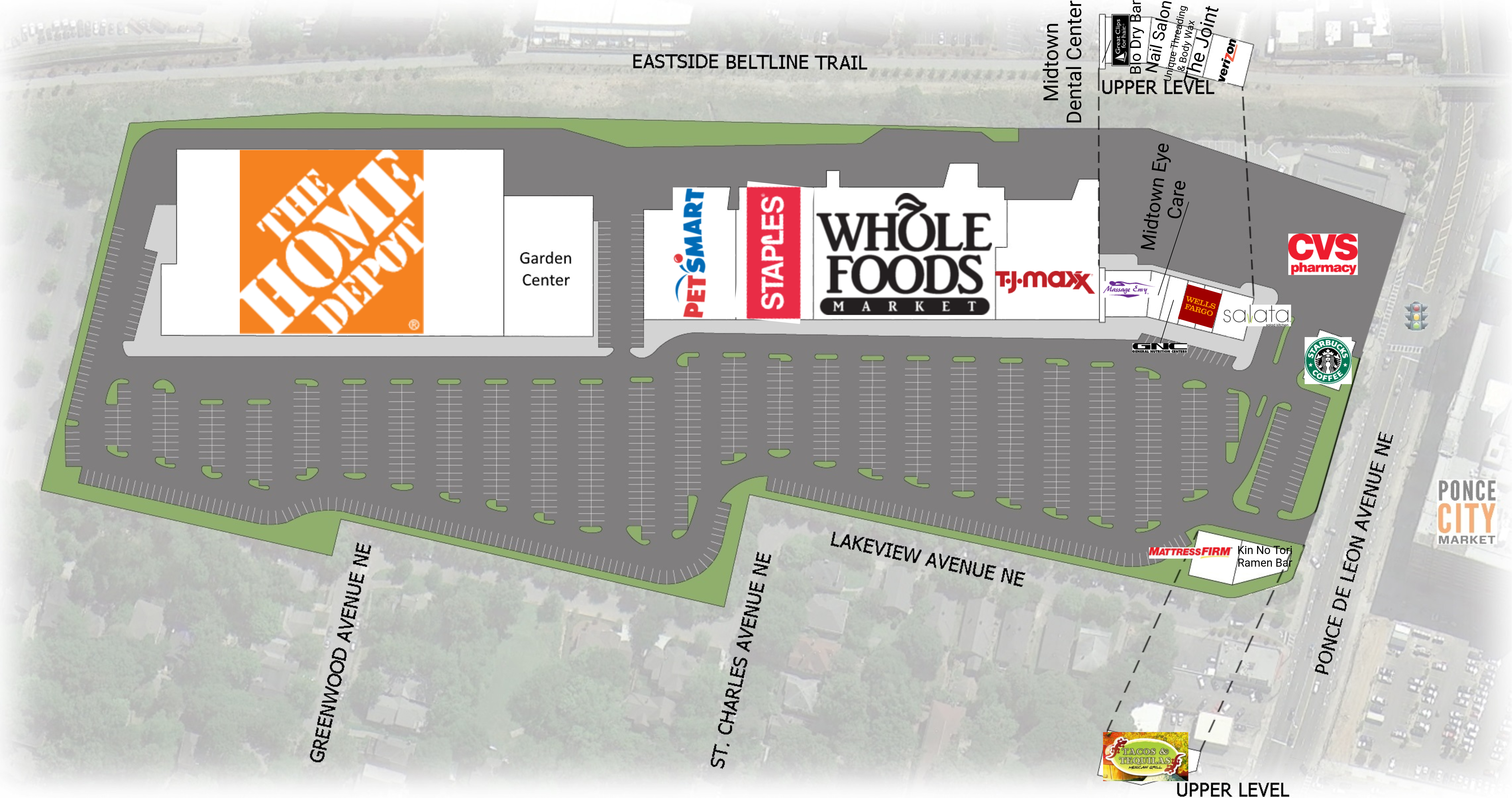 Atlanta Ga Midtown Place Shopping Center Retail Space Coro Realty Advisors Atlanta Ga Midtown Place Shopping Center Retail Space Coro Realty Advisors
